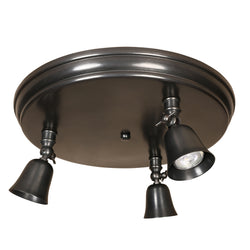 Fleure on round plate large