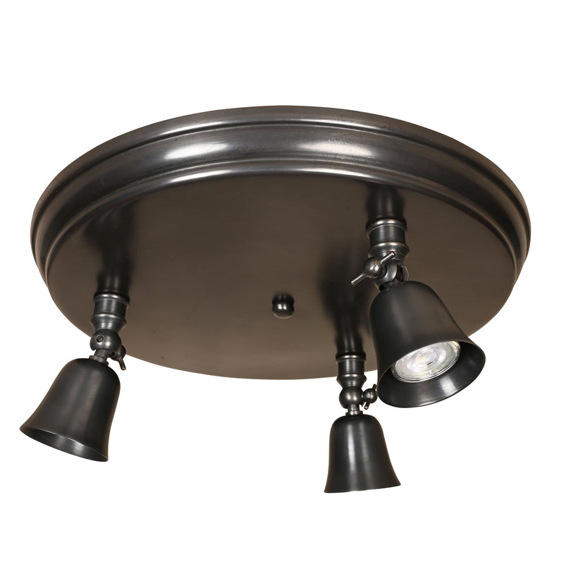 Fleure on round plate large