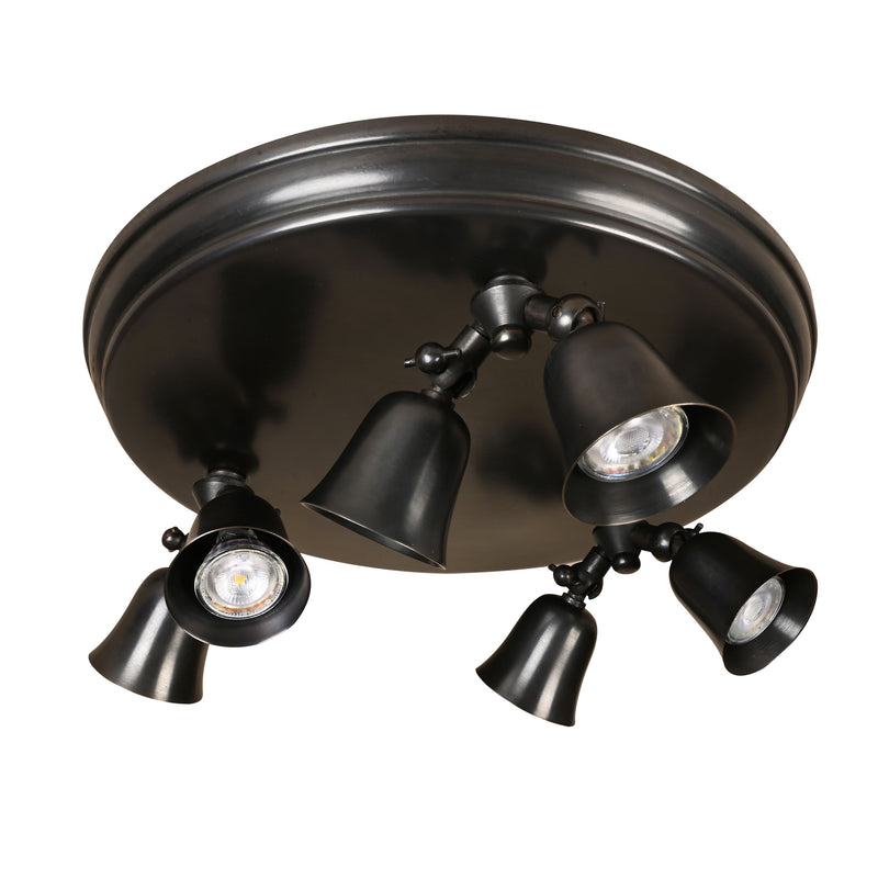 Fleure Twin on round plate large