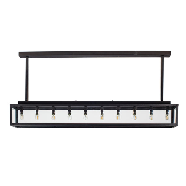 Vitrine petite long tube